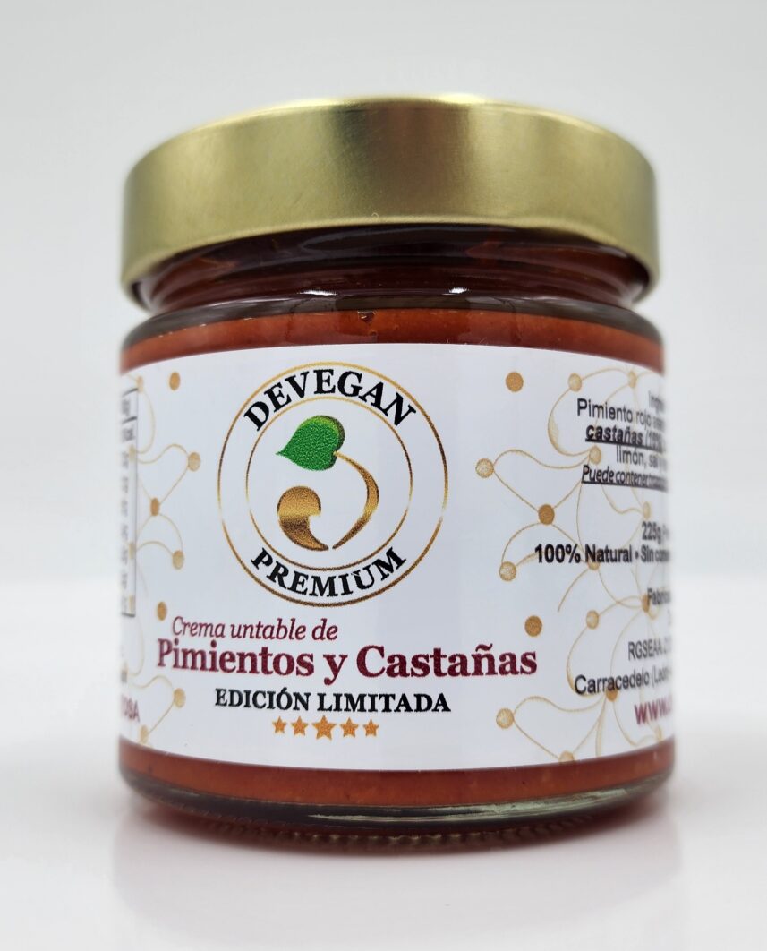 Crema Untable de Pimientos y Castañas (Edición Limitada)
